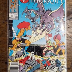 Marvel Thundercats Issue 17 Comic Book - Blue & Red Cover